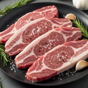 Chuletas de Aguja de Cerdo