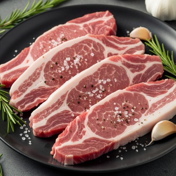 Chuletas de Aguja de Cerdo